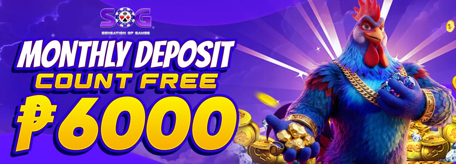 Monthly Deposit Count Free 6000